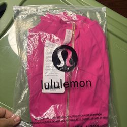 Hot Pink Lululemon Refine Jacket Size 4
