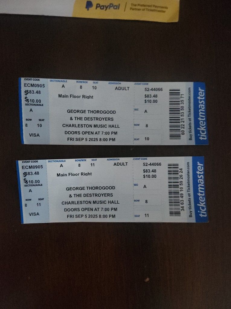 George Thorogood Tickets