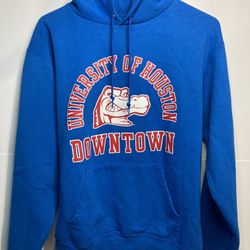 Champion Eco Fleece Light Blue Gators UHD Size S Hoodie.  Very Good Condition  