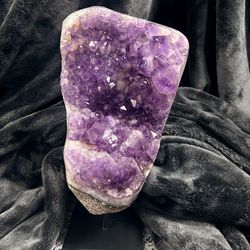 $300 was $350 OBO Amethyst Crystal on Stand