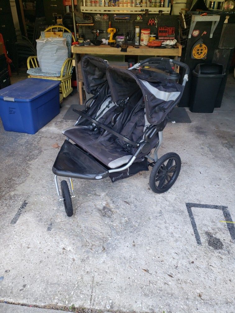 Babytrend Double Jogger Stroller