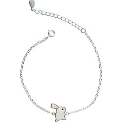 Vintage rabbit bracelet 925 stamped