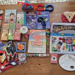 Assorted Education Games, Activities And Tools