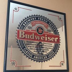 Budweiser Vintage Mirror