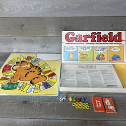 Vintage 1978 Garfield Board Game by Parker Brothers No 116 99% Complete