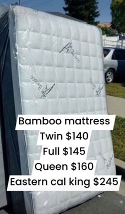 Mattress bamboo