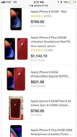 iPhone 8 red