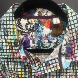 Robert Graham Men L  Classic fit