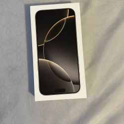 Sealed iPhone 16 Pro Max