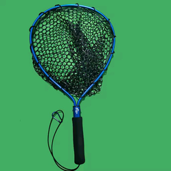 Fly Fishing Landing Net Mesh Trout Catch and Release Net Light Rectangular