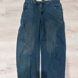 Baggy Blue Jeans