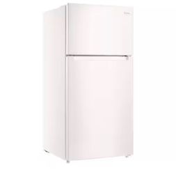 White Top-Freezer Refrigerator 14.2