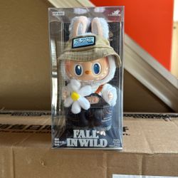 Labubu Fall Jn Wild Plush Keychain 
