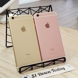 Apple IPhone 6s Plus Unlocked 16GB  - 5 Dollars Down No Credit Needed 