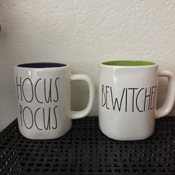 Rae Dunn Halloween Mugs
