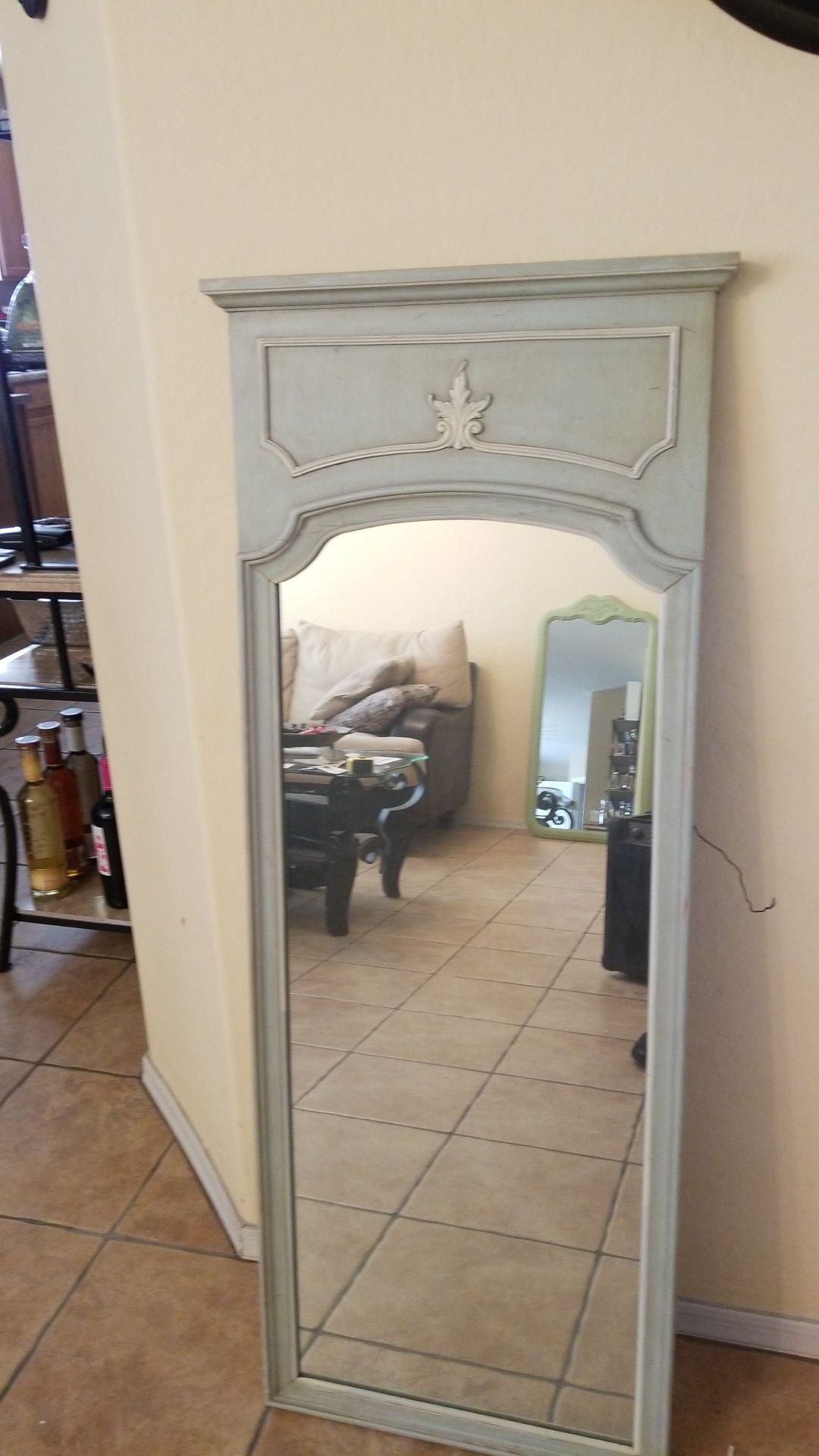 Antique mirror