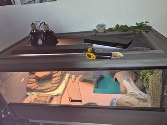 120 gallon reptile enclosure