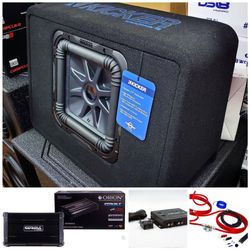 New Bass Package With Install Kicker L7s 10”