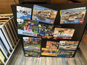Legos With Books. Complete Sets