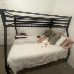 Metal Bunk Bed Twin Over Full