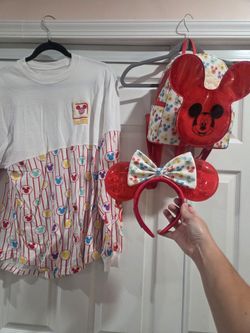 Three Piece Disney World Loungefly Popcorn Set