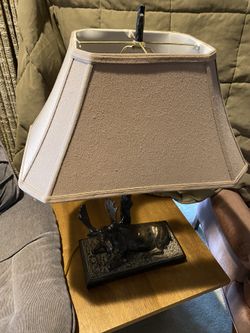 Moose Lamp