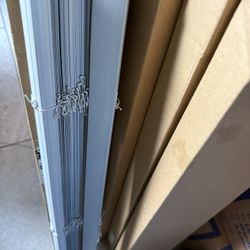 New Light Grey Window Shades No String 