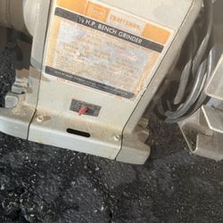 1/2 HP Craftsmen Bench Grinder