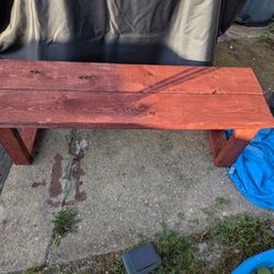 Wood Bench 