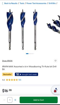 Irwin Spade Bits