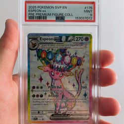 Pokemon Espeon ex ‘SVP’ Promo (175) PSA 9