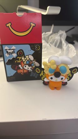McDonald's My Melody x Mothra Happy Meal Toy