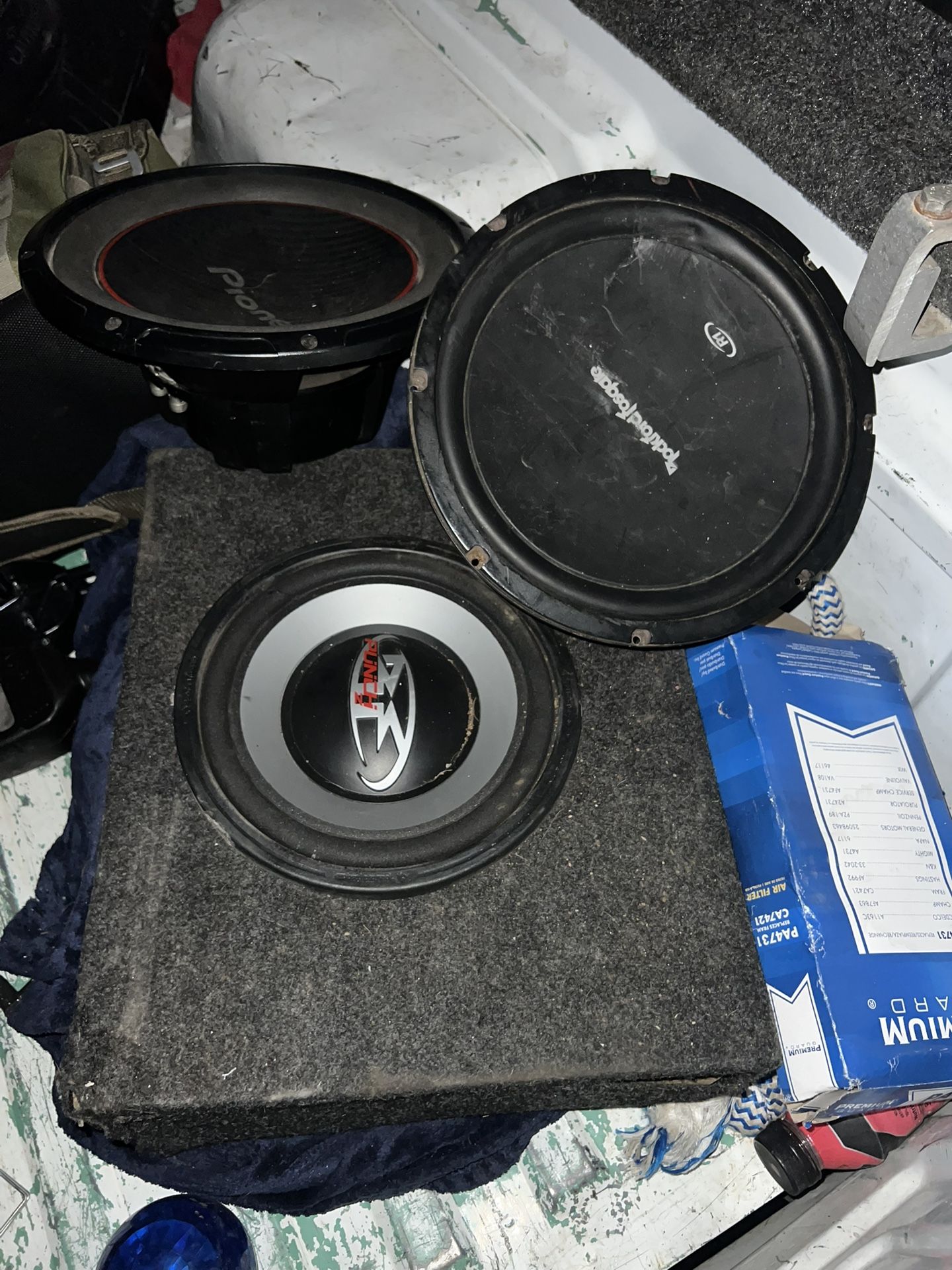 Car Audio (subs , Amps ) 