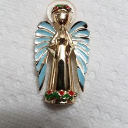 Christmas Angel Brooch