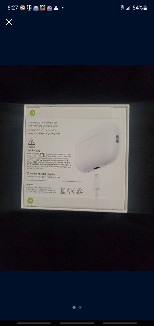 Never Opened/Sealed AirPods Pro 2nd