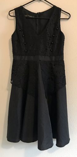 Black Professionals Laced Party Dress S