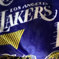 New Lakers Blanket 🏀$55