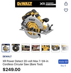 Tool only- Dewalt DCS574B 7-1/4 circular saw