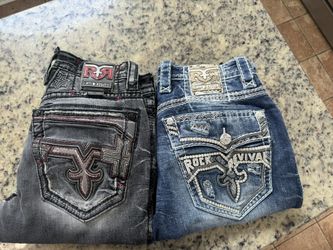 Rock Revival Straight Stretch Jean 32x30