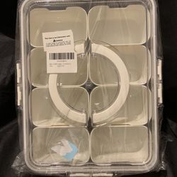 8 Compartment Large Snackle Box