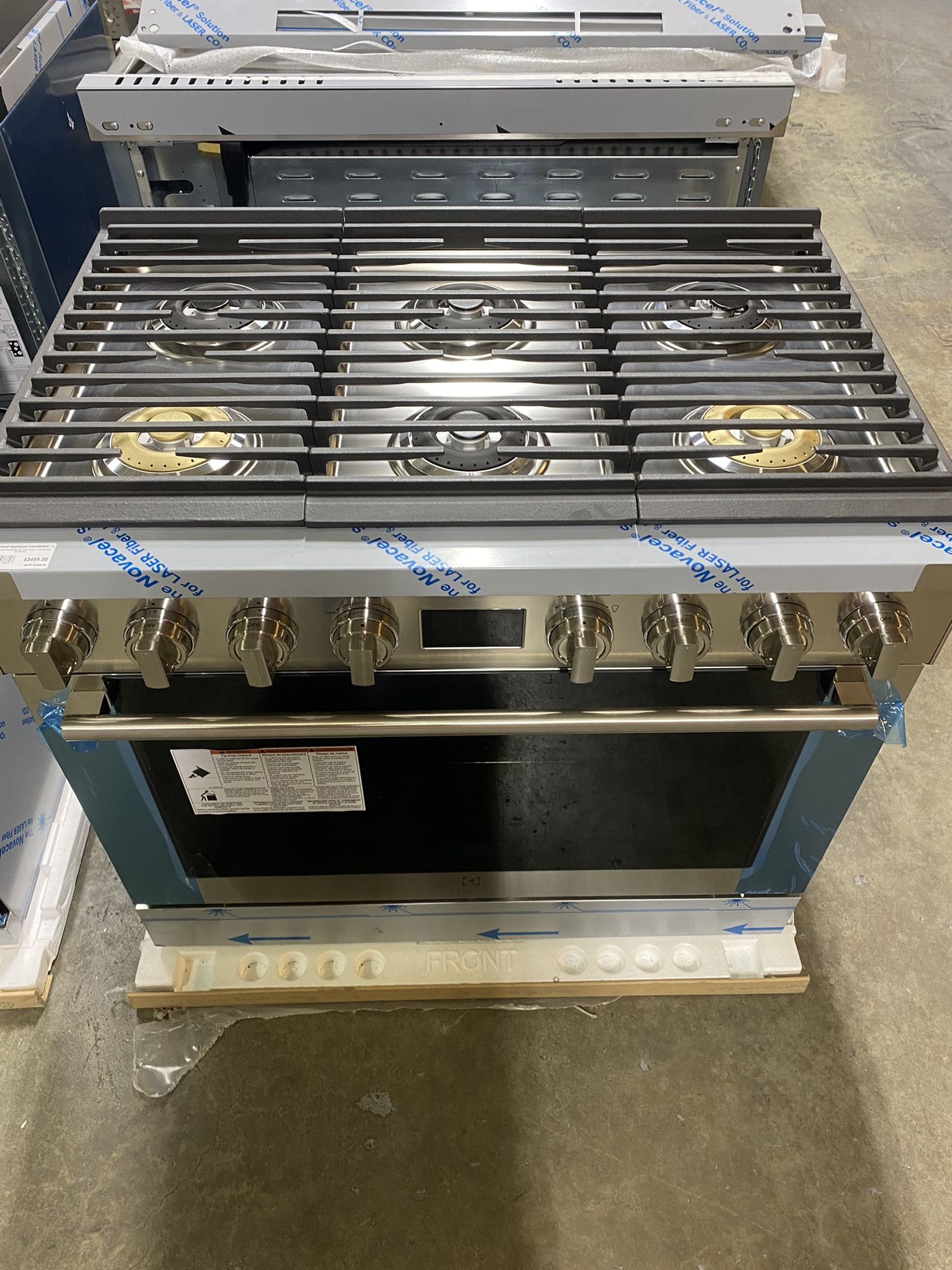 Electrolux ECFG3668AS Freestanding Gas Range with 6 Burners