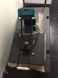 Heat press (work horse with digital timer)