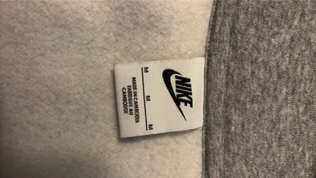 Nike Gray zip-up  Size Medium