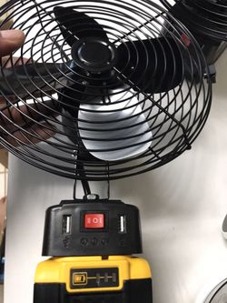 Milwaukee Fan Dewalt Fan Makita Fan