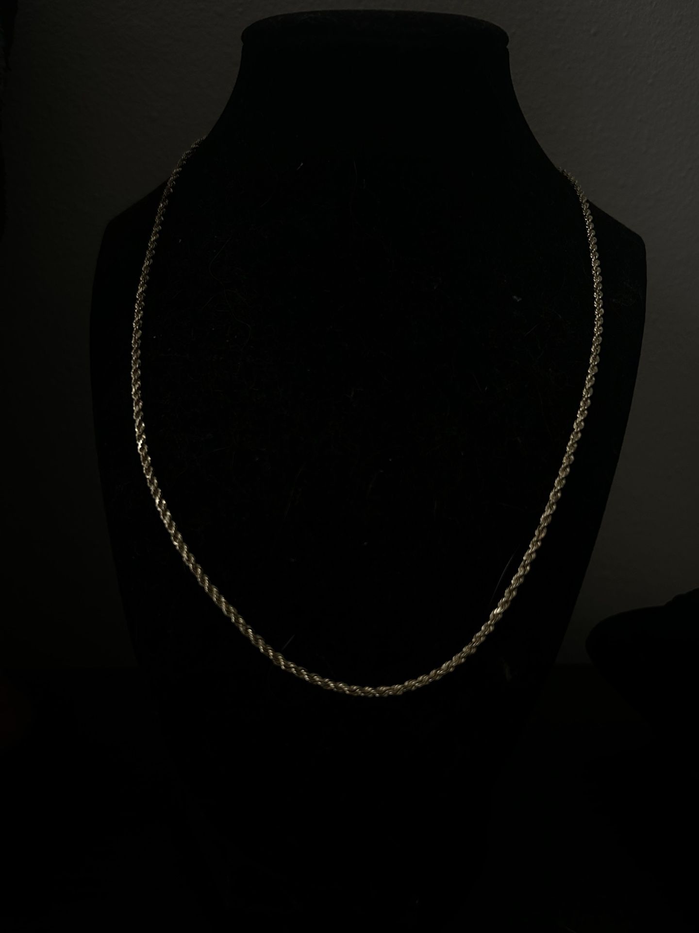 10KT ROPE CHAIN