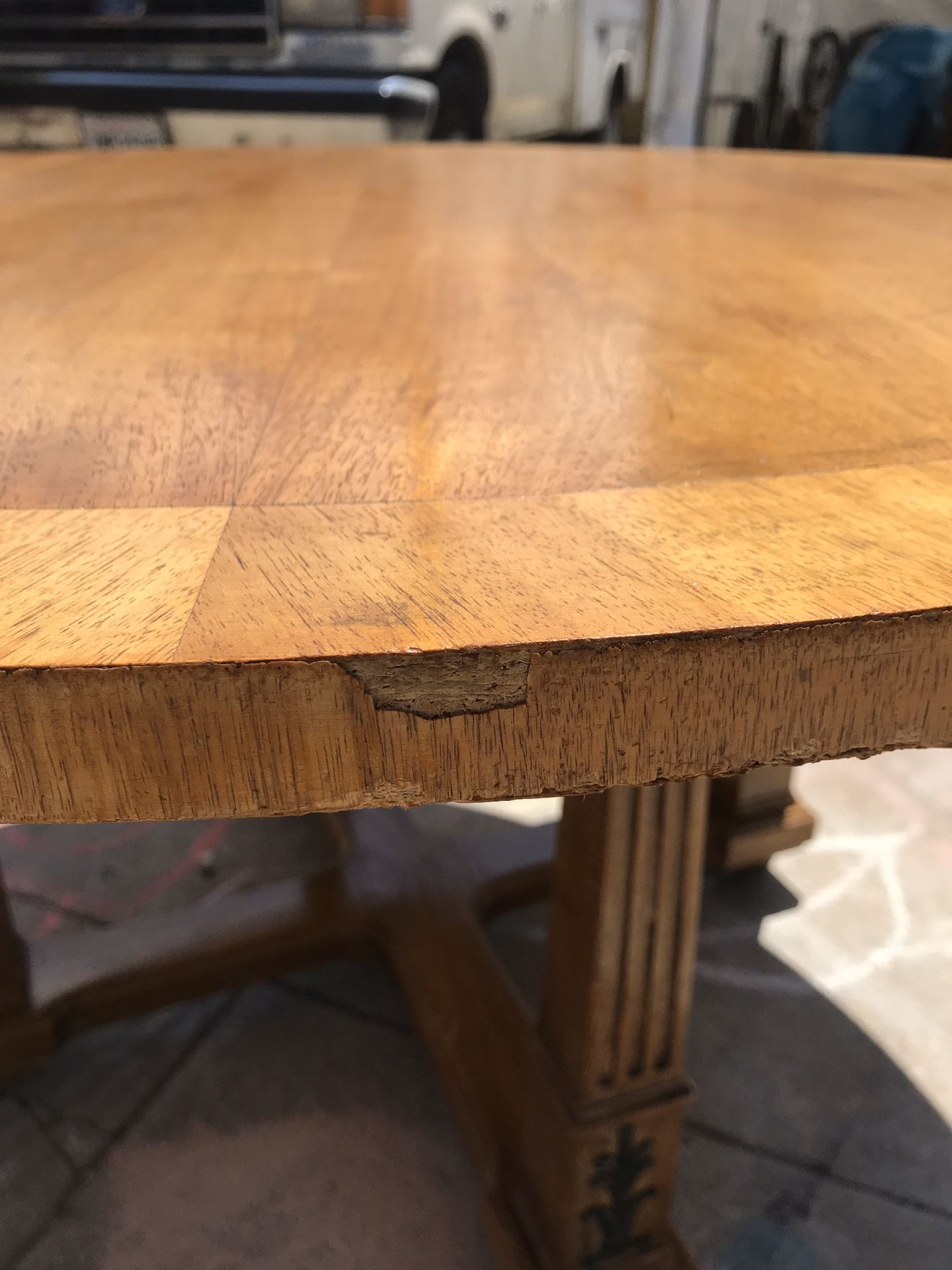 Round Vintage Table