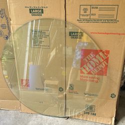36inch Round Glass Table Top, Free