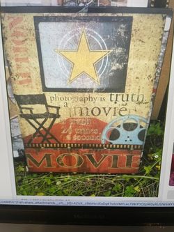 Movie Star Framed Photo