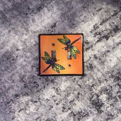 Pretty Double Switch Cover 