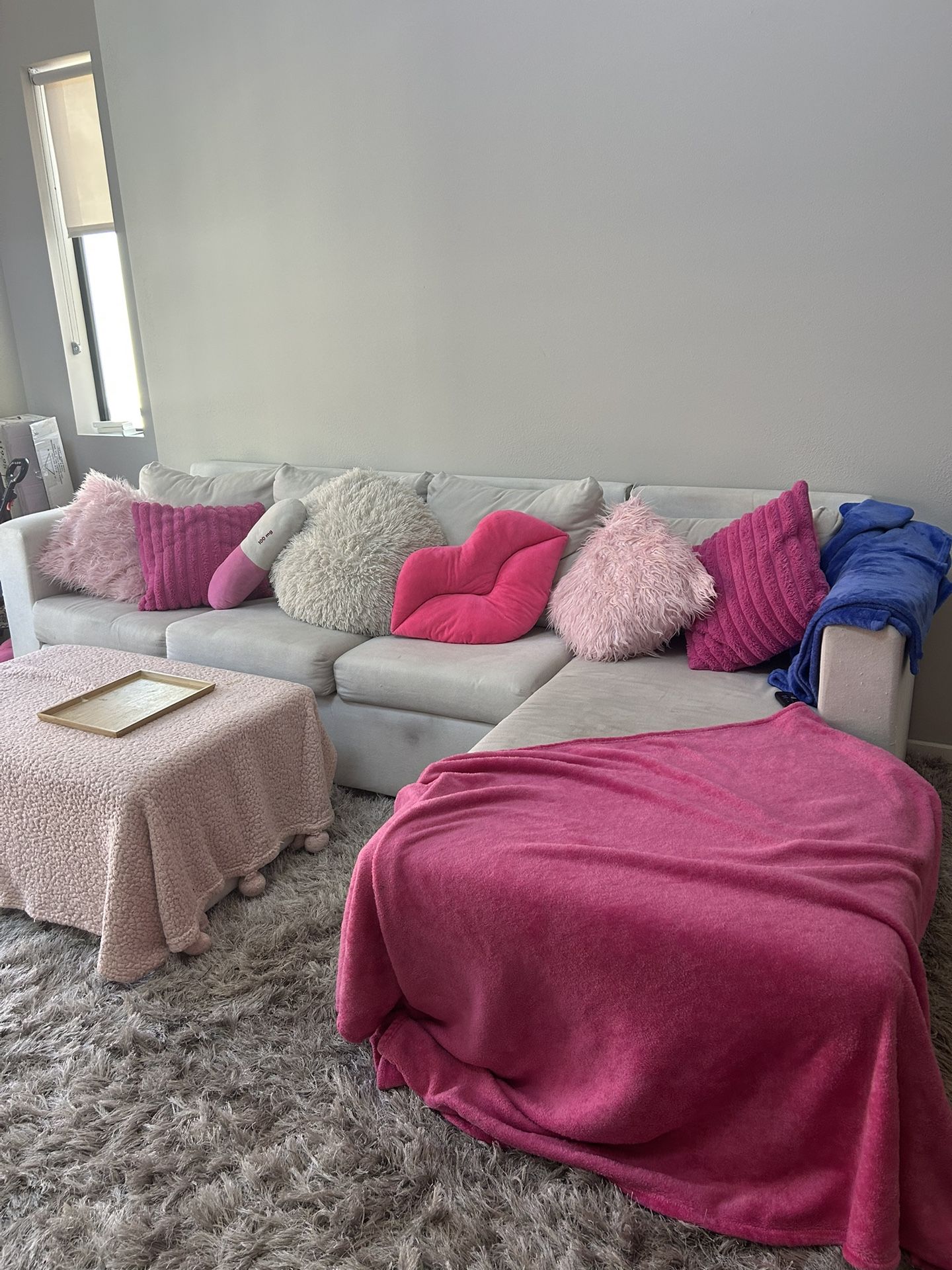 SECTIONAL AND OTTOMAN